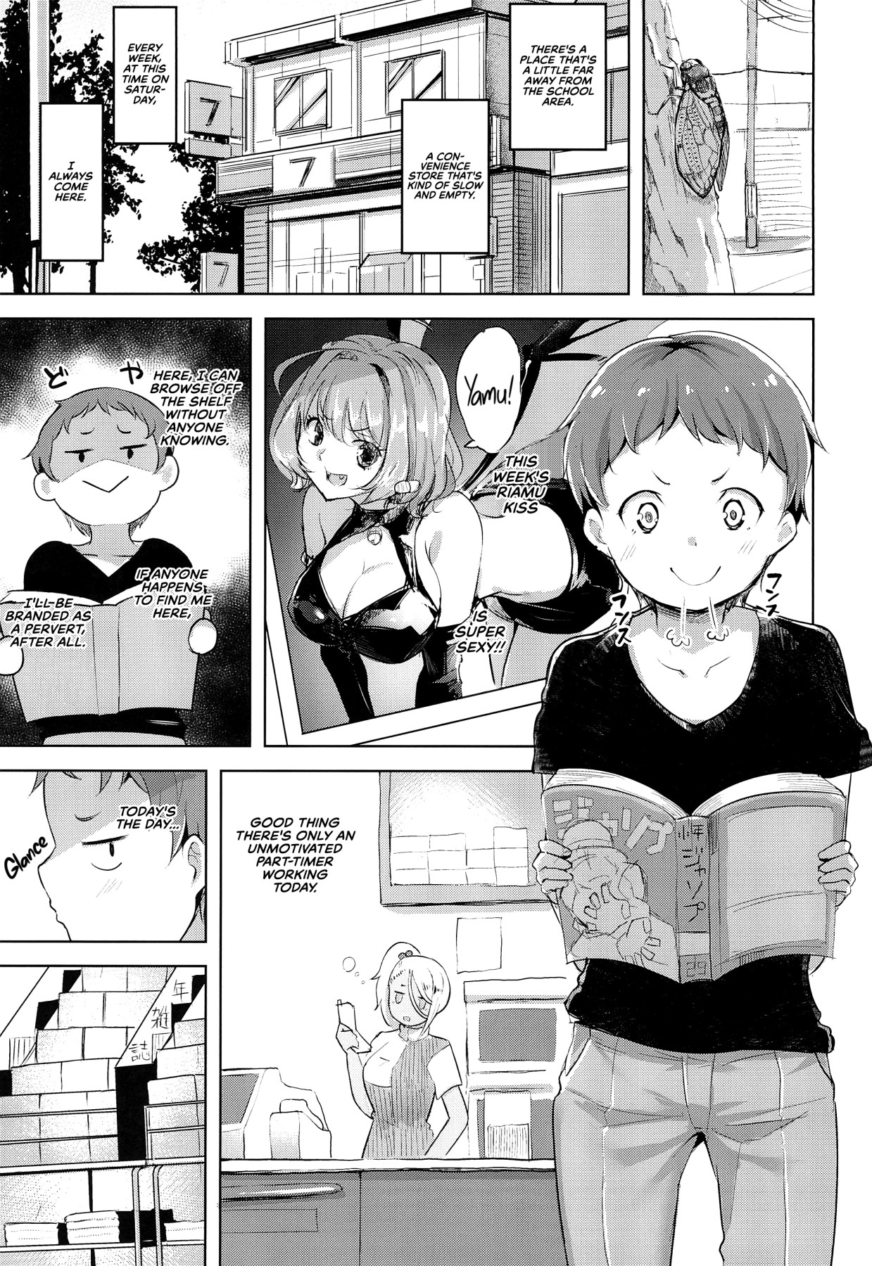 Hentai Manga Comic-A Book In Which a Shota is Lured In with Porn Magazines and then Eaten-Read-3